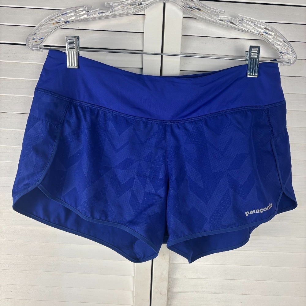 Patagonia Royal Blue Athletic Running Shorts